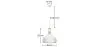 Plafondlamp - Hanglamp - Hout en Metaal - Wind image 7