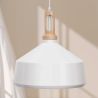 Plafondlamp - Hanglamp - Hout en Metaal - Wind image 7