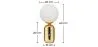 Tafellamp - Woonkamerlamp - Design Globe - Party image 7