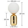 Tafellamp - Woonkamerlamp - Design Globe - Party image 7