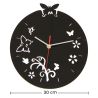 Vlinders en Bloemen Wandklok image 7