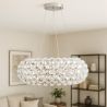 Plafondlamp - Hanglamp Kristallen Ballen - 50cm - Savoni image 7