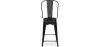 Barkruk met rugleuning - Industrieel ontwerp - 60cm - Stylix image 7