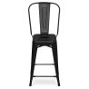 Barkruk met rugleuning - Industrieel ontwerp - 60cm - Stylix image 7