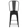 Barkruk met rugleuning - Industrieel ontwerp - 60cm - Stylix image 7