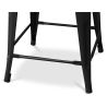 Barkruk met rugleuning - Industrieel ontwerp - 60cm - Stylix image 7