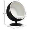 Bola Design Fauteuil - Bekleed in eco-leer - Baller image 7