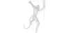 Wandlamp - Monkey Design - Hars image 7