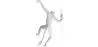 Wandlamp - Monkey Design - Hars image 7