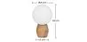 Tafellamp - Scandinavisch Design Woonkamerlamp - Globe - Blum image 7