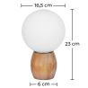 Tafellamp - Scandinavisch Design Woonkamerlamp - Globe - Blum image 7