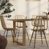 Rotan Eetkamerstoel - Boho Stijl - Mia image 7