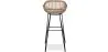 Rotan barkruk met armleuningen - Boho Bali Stijl - 75cm - Velen image 7