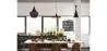 Set van 3 plafondlampen - Hanglamp - Industrieel ontwerp - Uitgebreid image 7