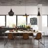 Set van 3 plafondlampen - Hanglamp - Industrieel ontwerp - Uitgebreid image 7