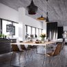 Set van 3 plafondlampen - Hanglamp - Industrieel ontwerp - Uitgebreid image 7