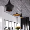 Set van 3 plafondlampen - Hanglamp - Industrieel ontwerp - Uitgebreid image 7