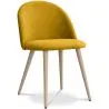 Eetkamerstoel - kruk Gestoffeerd - Scandinavische Stijl - Evelyne image 7