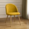 Eetkamerstoel - kruk Gestoffeerd - Scandinavische Stijl - Evelyne image 7
