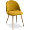 Eetkamerstoel - kruk Gestoffeerd - Scandinavische Stijl - Evelyne image 7
