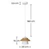 Plafondlamp - Hanglamp Scandinavische Stijl - Gerd image 7
