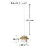 Plafondlamp - Hanglamp Scandinavische Stijl - Gerd image 7