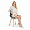 Met stof beklede eetkamerstoel - Scandinavische stijl - Denisse image 7