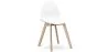 Met stof beklede eetkamerstoel - Scandinavische stijl - Denisse image 7