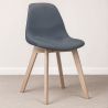 Met stof beklede eetkamerstoel - Scandinavische stijl - Denisse image 7