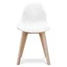 Met stof beklede eetkamerstoel - Scandinavische stijl - Denisse image 7