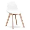 Met stof beklede eetkamerstoel - Scandinavische stijl - Denisse image 7
