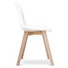 Met stof beklede eetkamerstoel - Scandinavische stijl - Denisse image 7