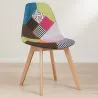 Eetkamerstoel - bekleed met patchwork - Simona image 7
