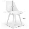 Eetkamerstoel - Scandinavische stijl - Denisse image 7