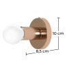 Wandlamp - Gouden Metaal - Louisa image 7