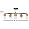 Plafondlamp Scandinavisch design - Bellou image 7