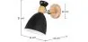 Wandlamp - Scandinavische Stijl - Metaal en Hout - Jorson image 7