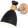 Wandlamp - Scandinavische Stijl - Metaal en Hout - Jorson image 7