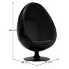 Egg Design Fauteuil - Gestoffeerd - Eny image 7