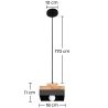 Plafondlamp - Hanglamp Scandinavische Stijl - Edda image 7