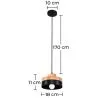Plafondlamp - Hanglamp - Scandinavische Stijl - Eigil image 7