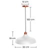 Design Plafondlamp - Metalen Hanglamp - Enar image 7