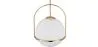 Kristallen bol plafondlamp - Gouden hanglamp - Anette image 7