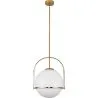 Kristallen bol plafondlamp - Gouden hanglamp - Anette image 7