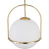 Kristallen bol plafondlamp - Gouden hanglamp - Anette image 7