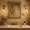 Wandlamp - Glazen lampenkap - Alessia image 7