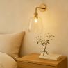 Wandlamp - Glazen lampenkap - Alessia image 7