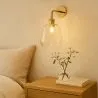 Wandlamp - Glazen lampenkap - Alessia image 7