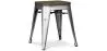 Industriële Design Kruk - Hout & Staal - 45 cm - Stylix image 7