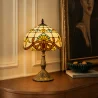 Tiffany Tafellamp - Woonkamerlamp - Vintage image 7